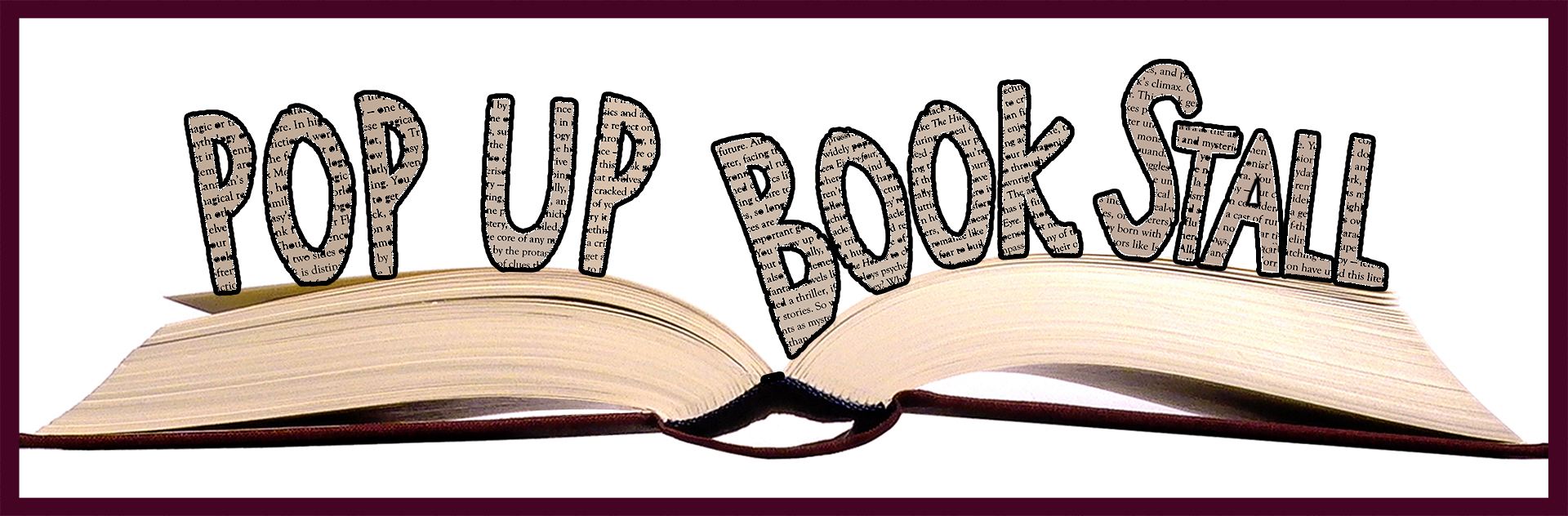 Wide Logo with stroked letters